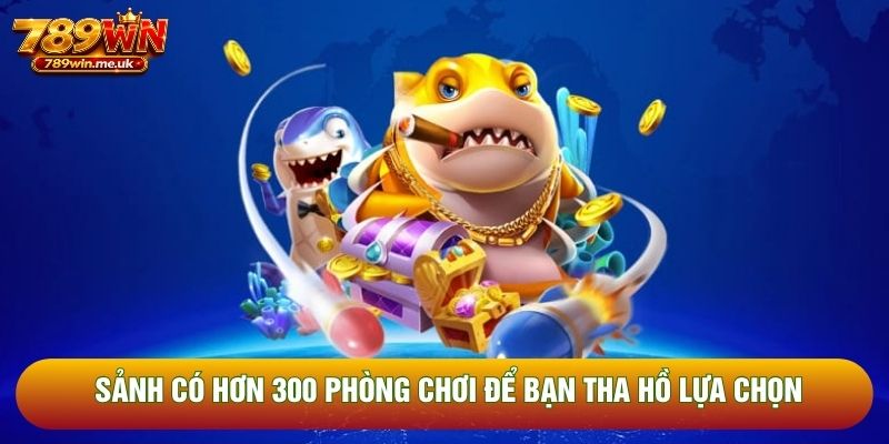 Sảnh có hơn 300 phòng chơi để bạn tha hồ lựa chọn Sảnh có hơn 300 phòng chơi để bạn tha hồ lựa chọn